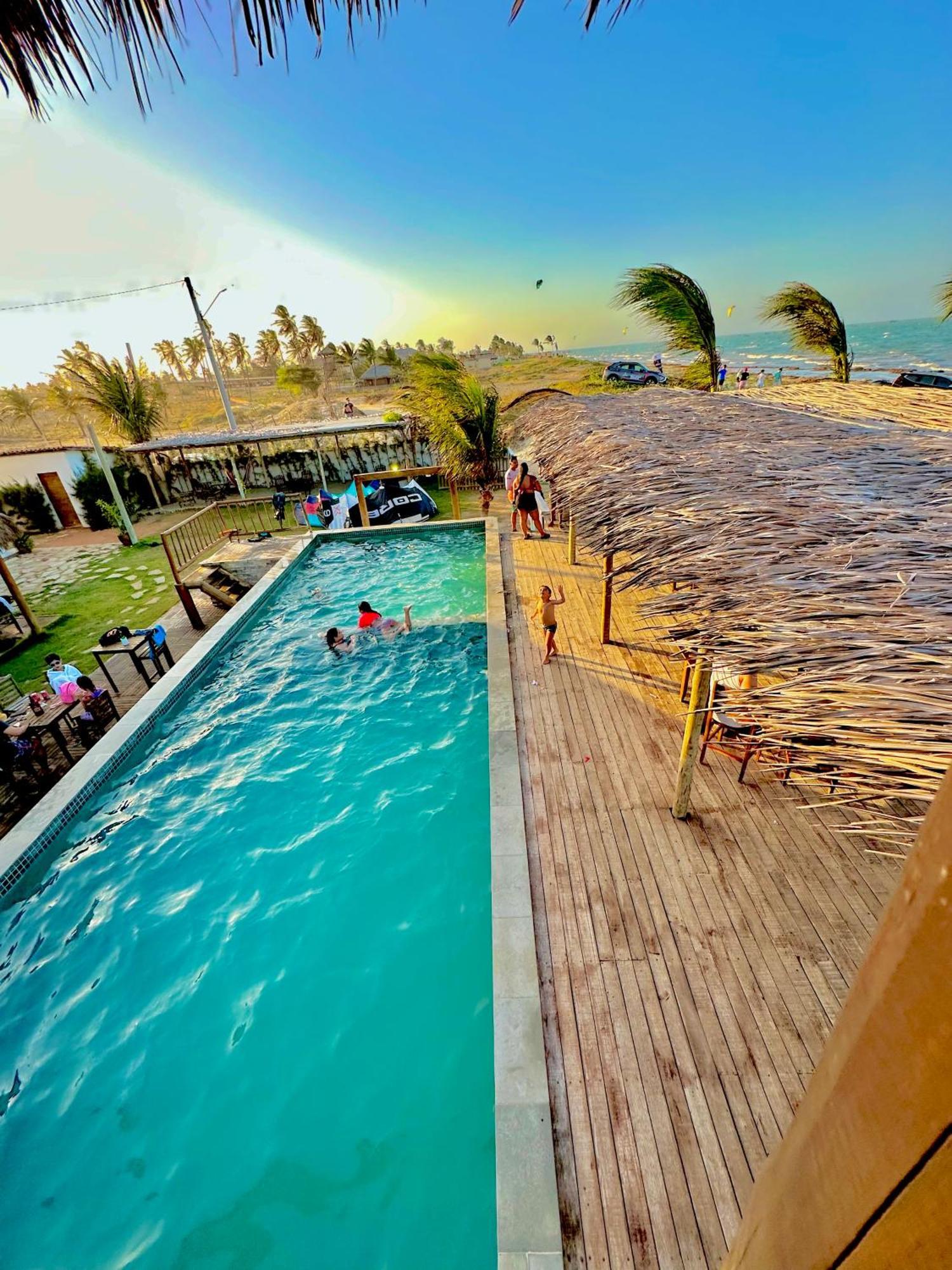 Seu Pedro Lounge Praia - Pousada E Kite Center Icapuí المظهر الخارجي الصورة